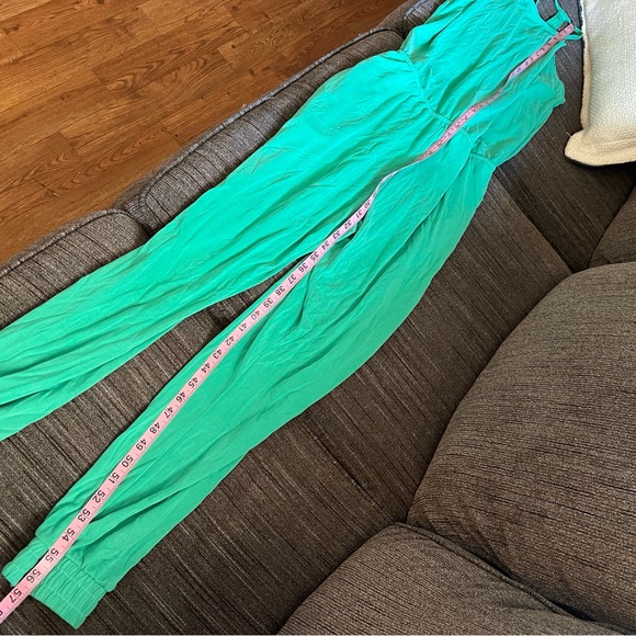 Sweaty Betty NWT Open Back Racer Jumpsuit Lime Gello Green  Size Small - Picture 6 of 8